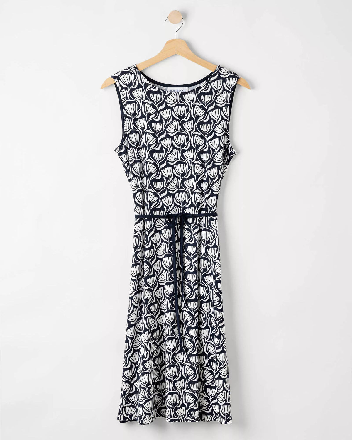 Holebrook Ellen Dress - Navy Pattern