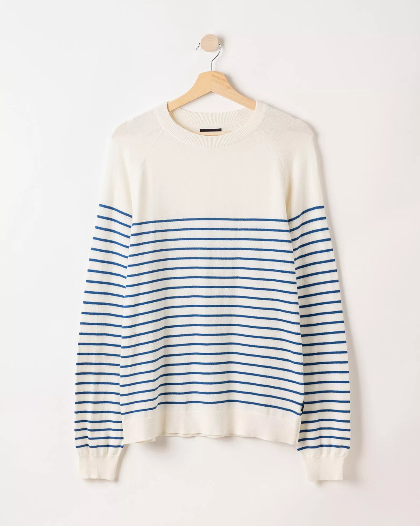 Holebrook Gunnar Crew - Off White/Surf Blue