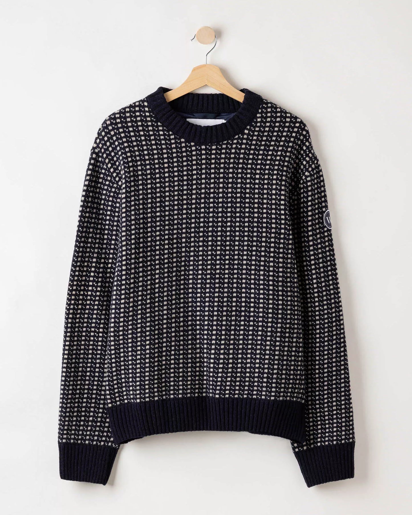 Holebrook Hilmer Crew Windproof - Navy/Sand
