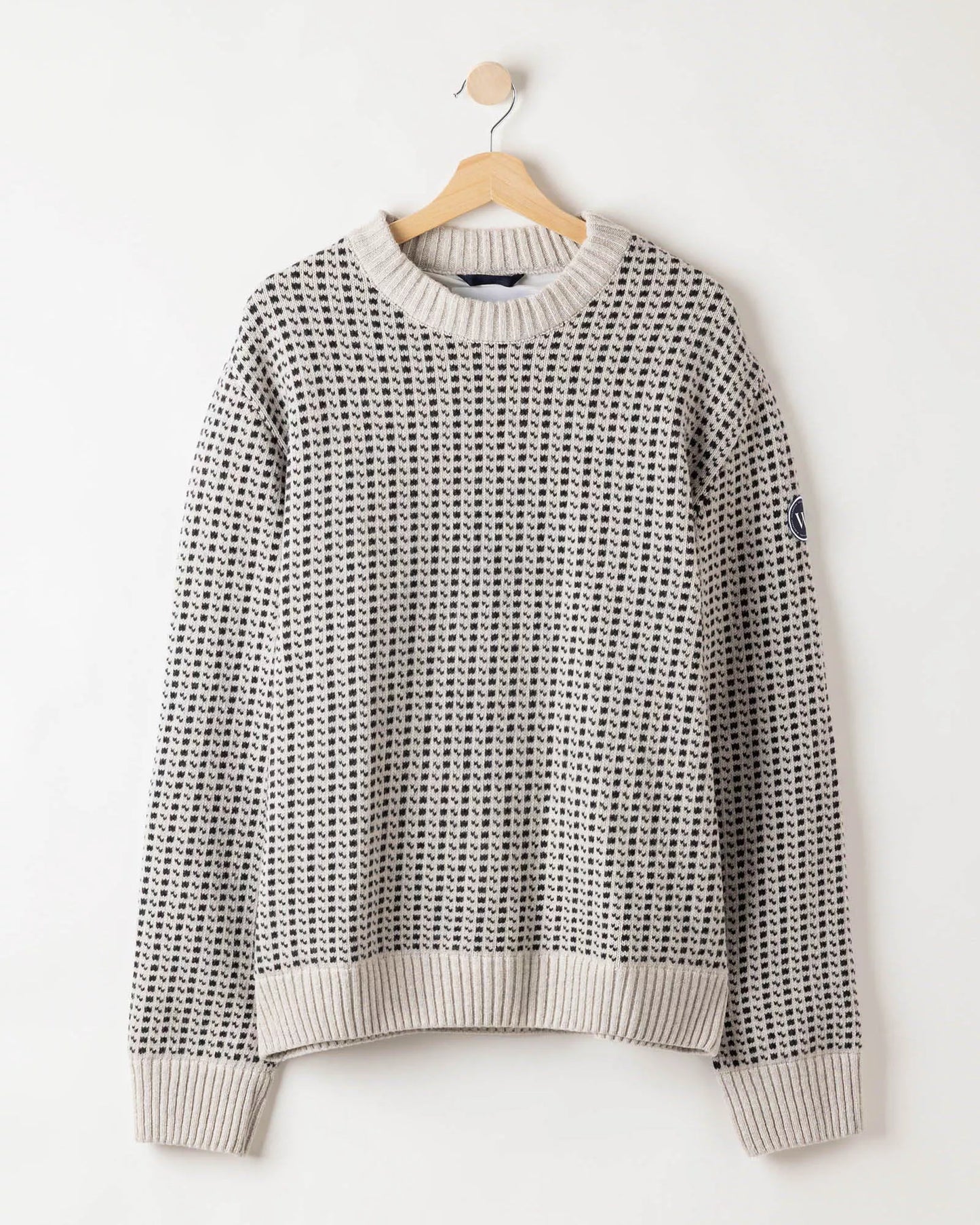 Holebrook Hilmer Crew Windproof - Light Grey Mel./Anthracite Mel.