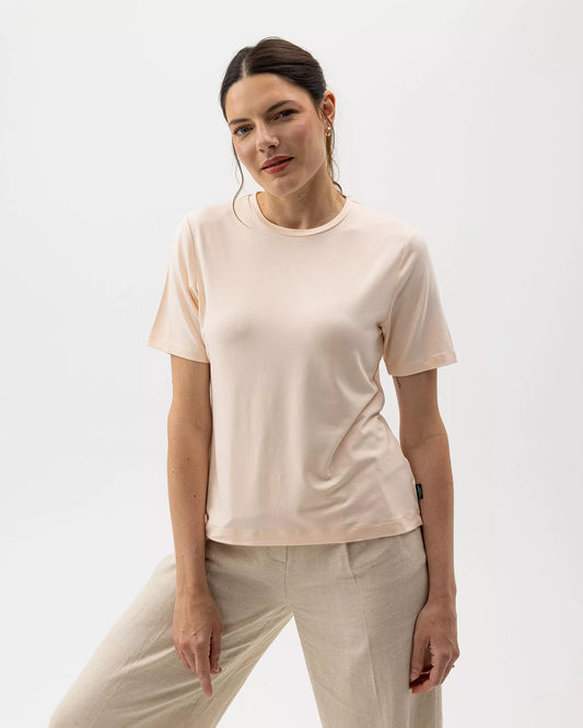 Holebrook Jennie Tee - Pale Peach