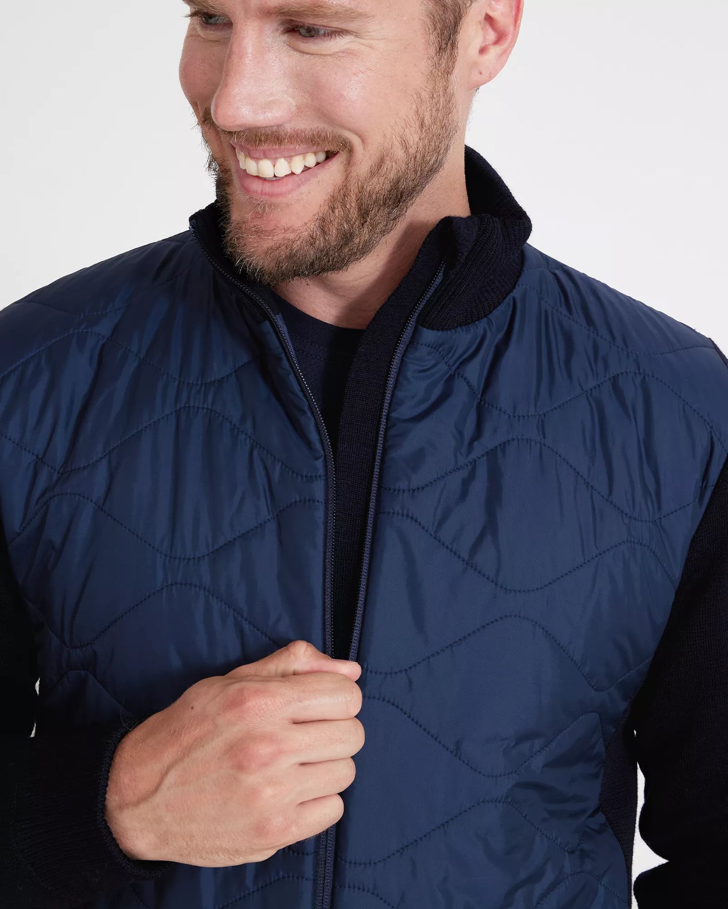 Holebrook Johnny Fullzip Windproof - Navy