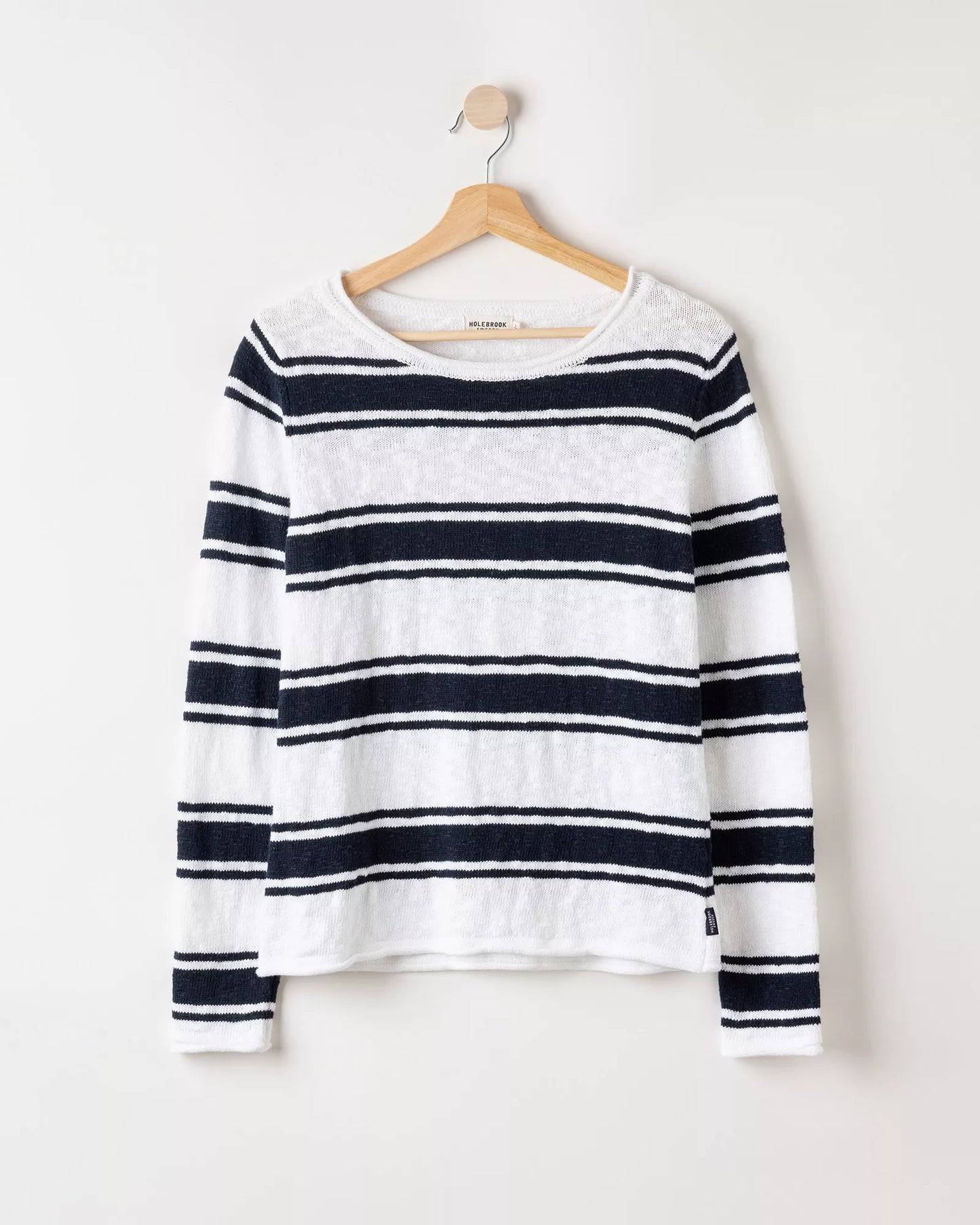 Holebrook Juni Boatneck - White/Navy