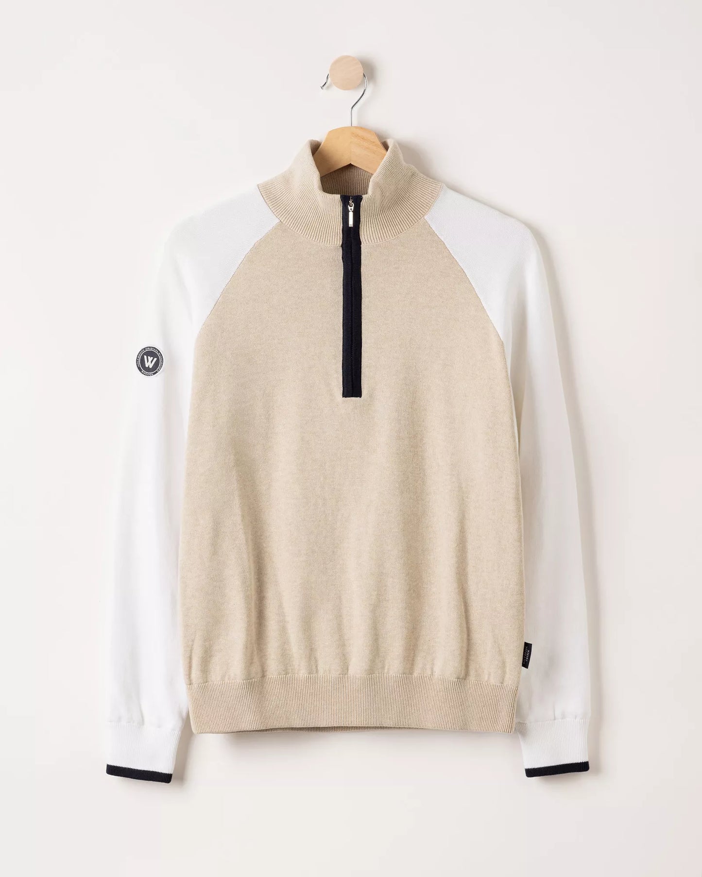 Holebrook Laura T-neck Windproof - Oyster (multi color)