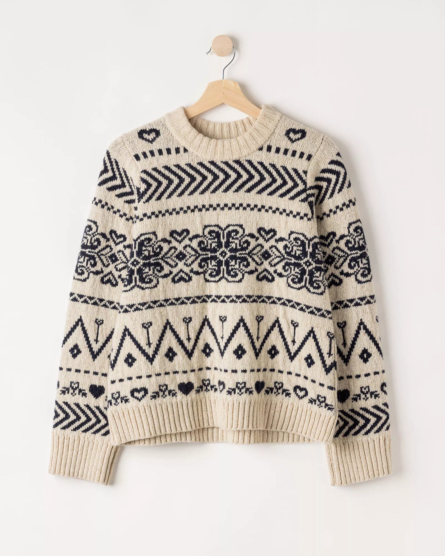 Holebrook Magda Crew - Sand/Navy