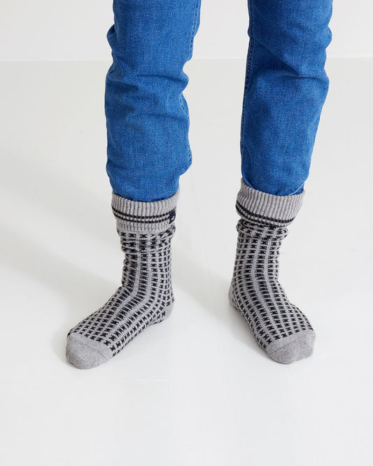 Holebrook Malung Socks - Light Grey Melange