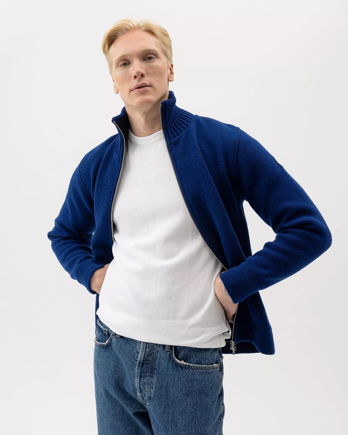 Holebrook Måns Zip Windproof - Cobalt Blue