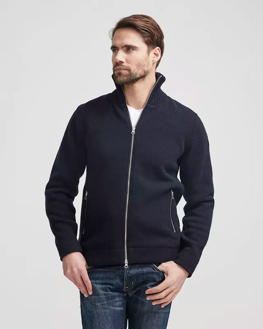 Holebrook Mans Zip Windproof - Navy