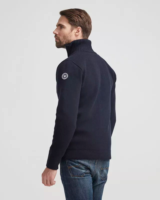 Holebrook Mans Zip Windproof - Navy