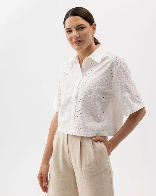 Holebrook Marlene Blouse - Off White
