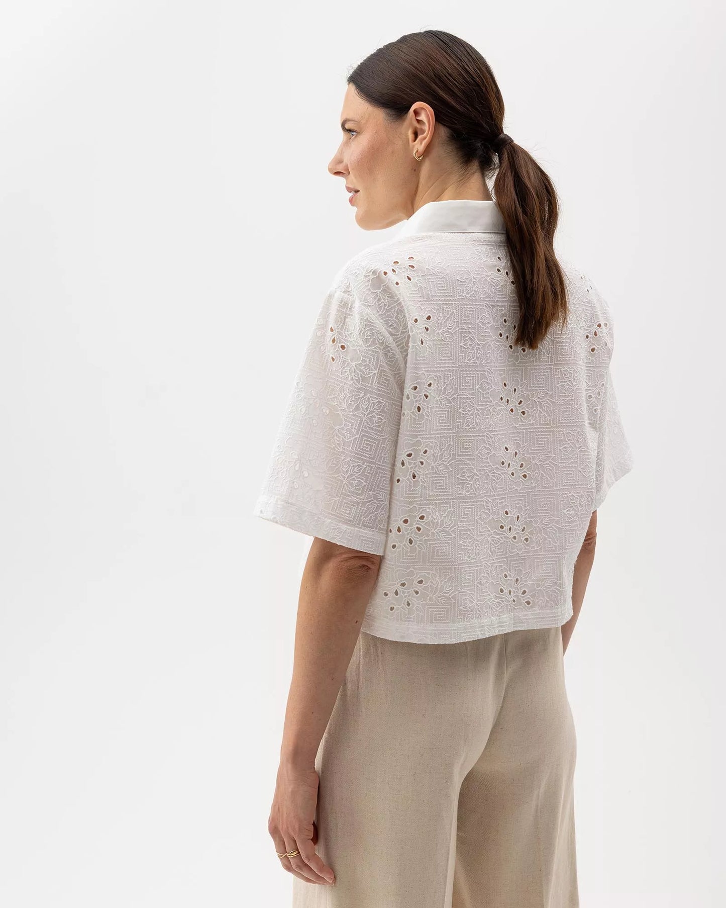 Holebrook Marlene Blouse - Off White