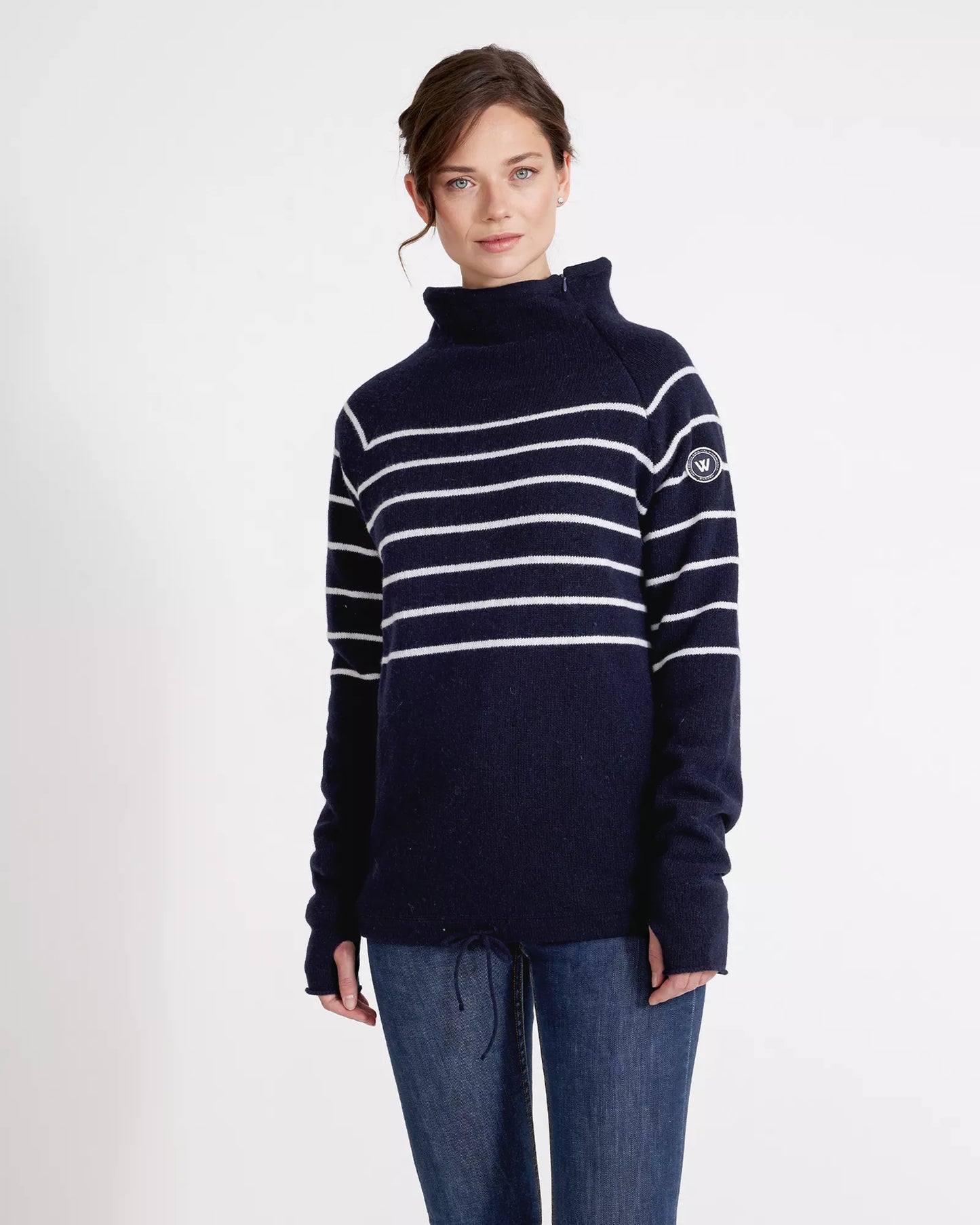 Holebrook Martina Windproof - Navy/Off White