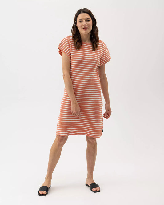 Holebrook Maud Dress - Rose Dawn/Off White