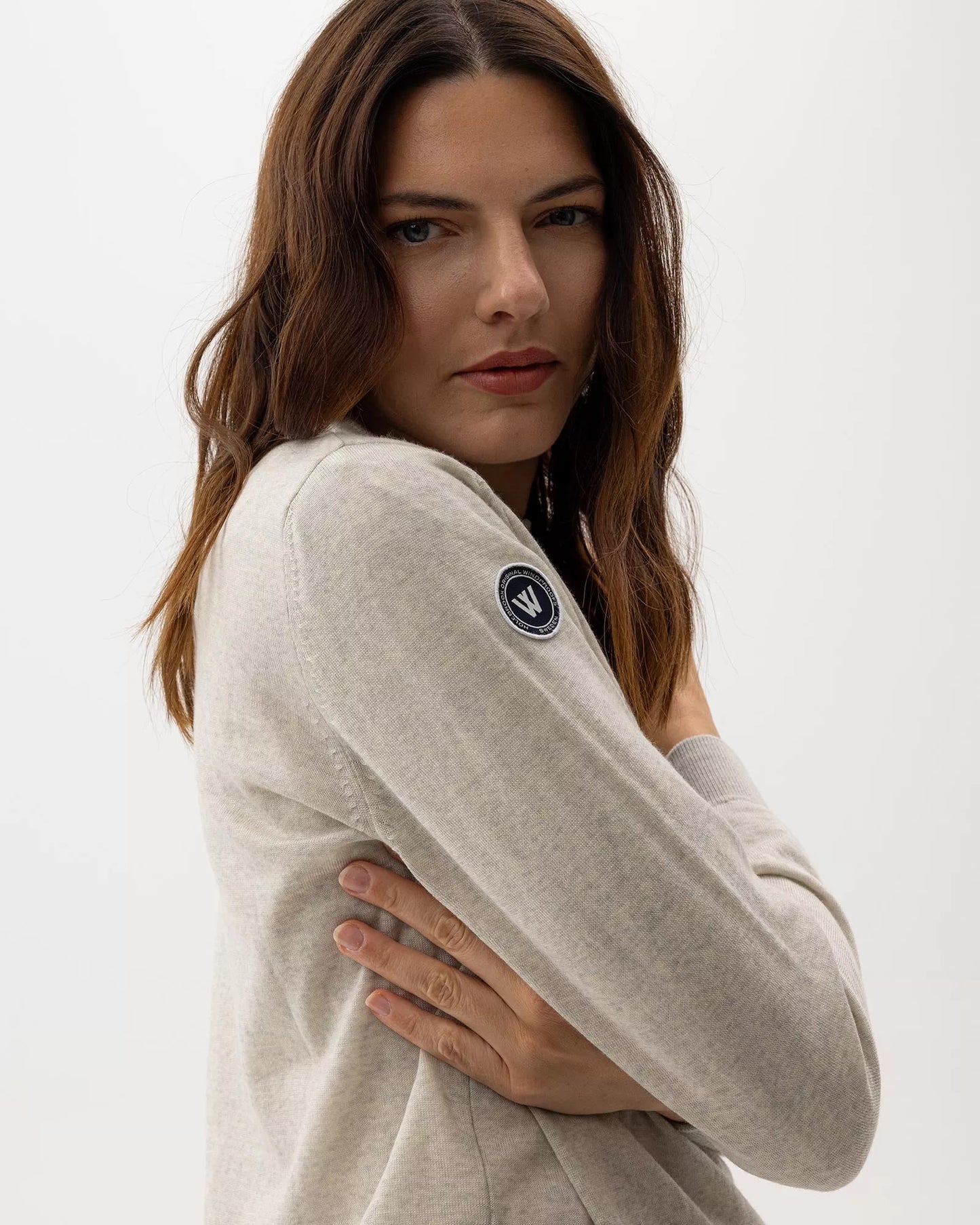 Holebrook Nelly T-neck Windproof - Light Grey Mel.