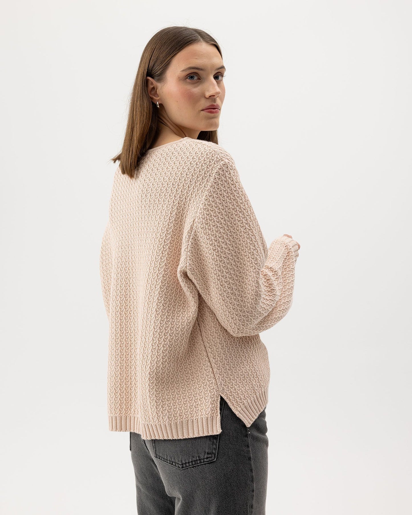 Holebrook Nora Crew - Cream Pink