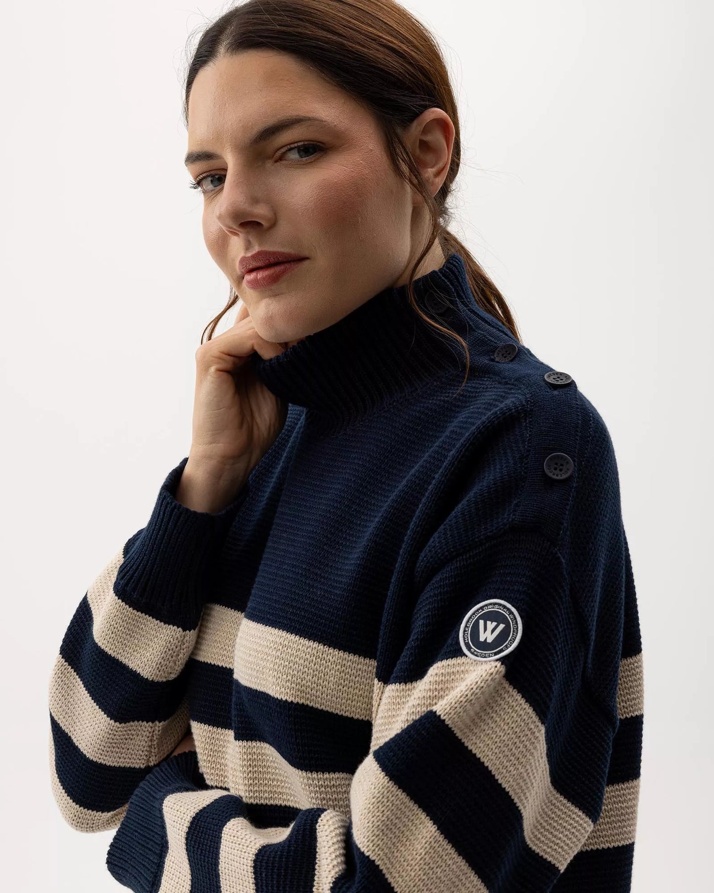 Holebrook Paulina Windproof - Navy/Oyster