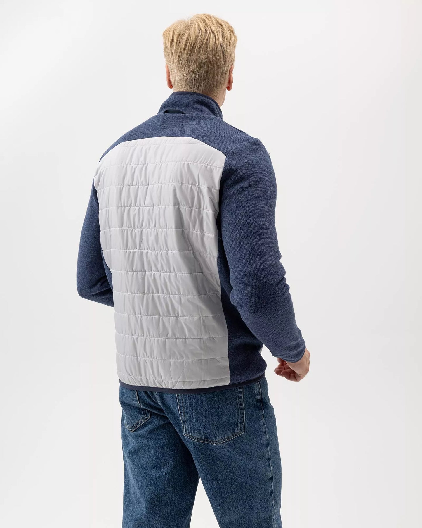 Holebrook Peder Fullzip Windproof - Chambray/Marble Grey