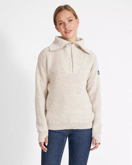 Holebrook Sandra T-neck Windproof - Sandshell