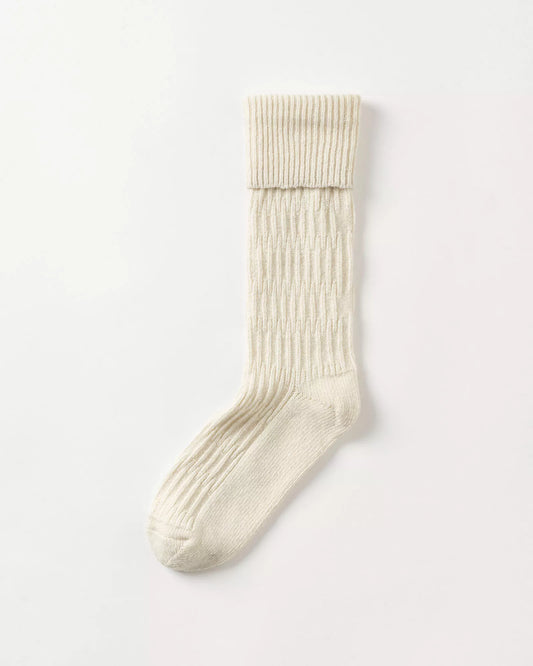 Holebrook Sjovik Socks - Off White Melange