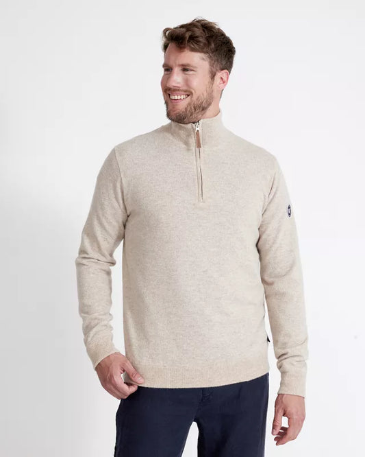 Holebrook Stellan T-neck Windproof - Sand