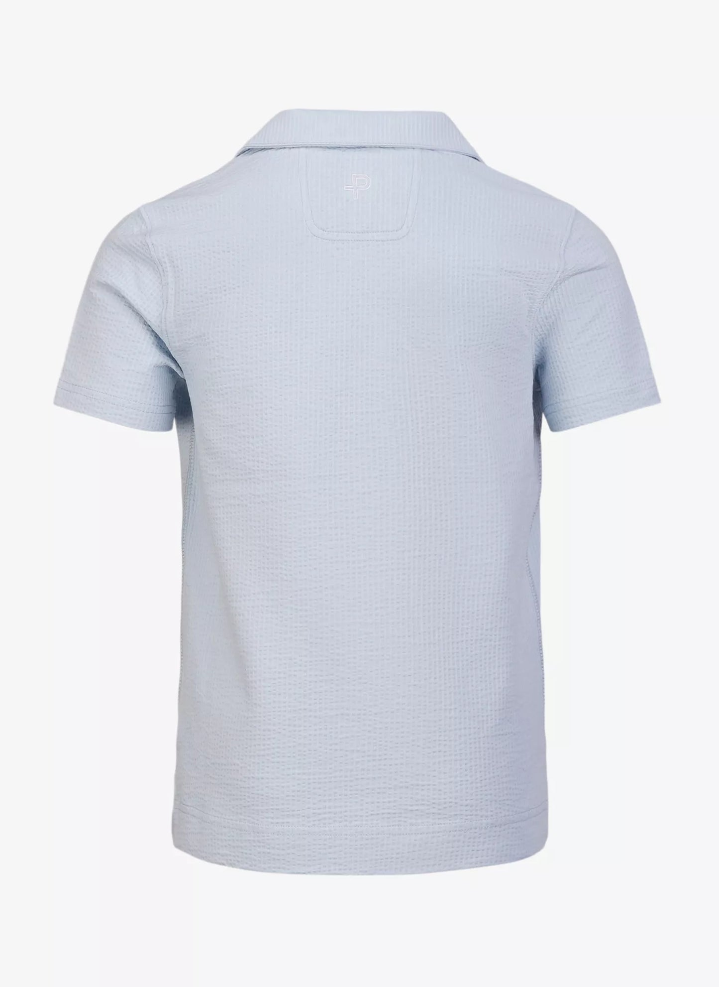 Pelle P Junior Dock Camp Collar Shirt - Atlas Blue