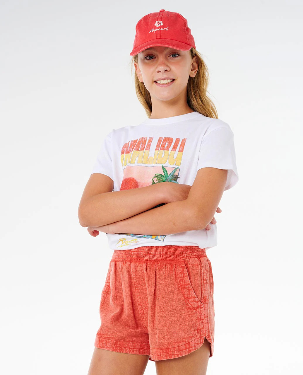 Rip Curl Girls Classic Surf Short - Cayenne