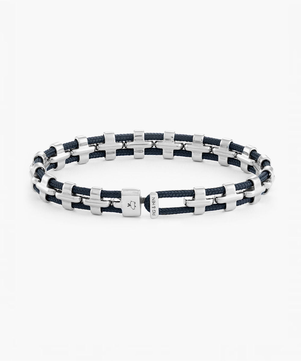 Pig & Hen Jazzy James - Navy/Silver