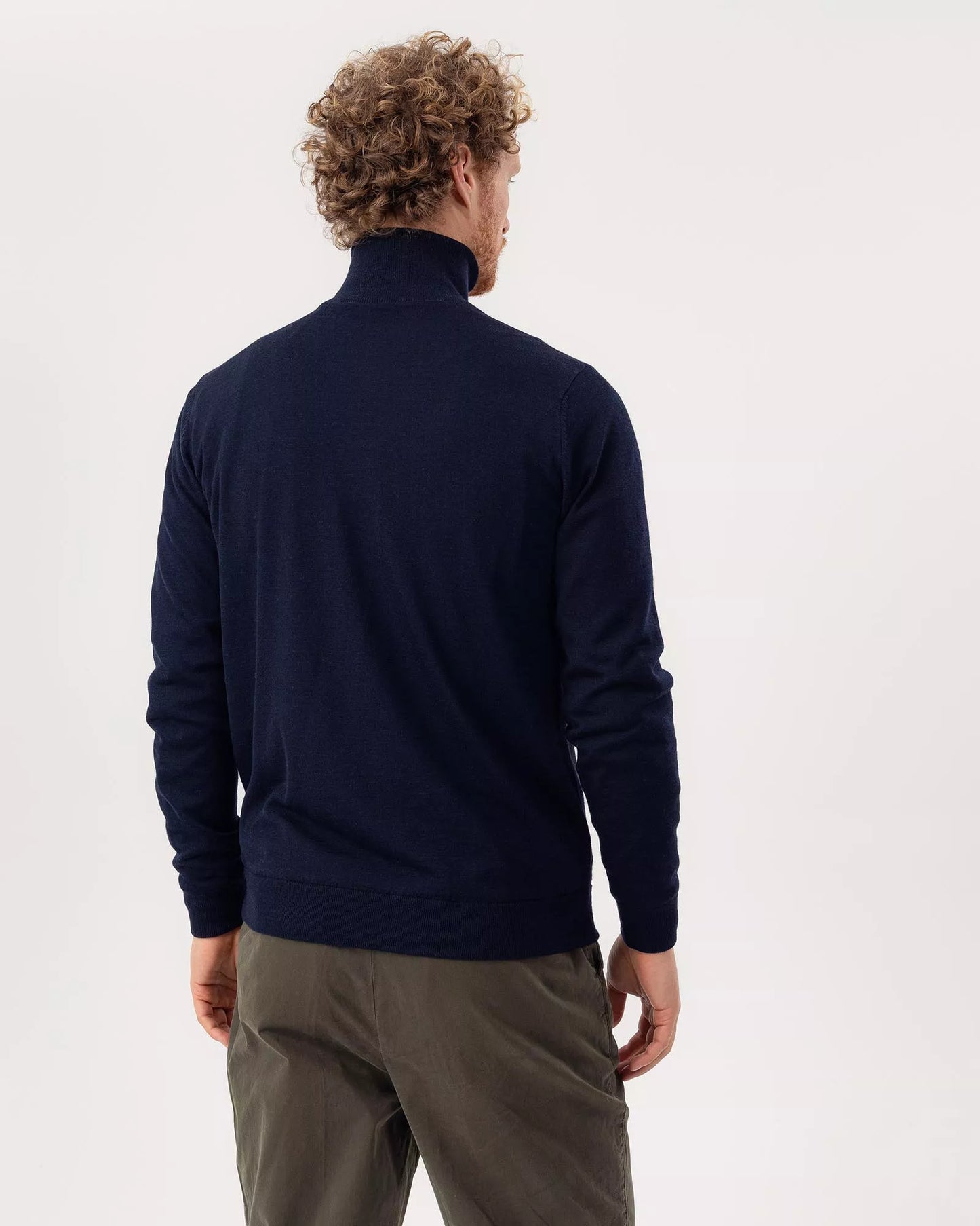 Holebrook Jesper T-neck Windproof - Dark Navy