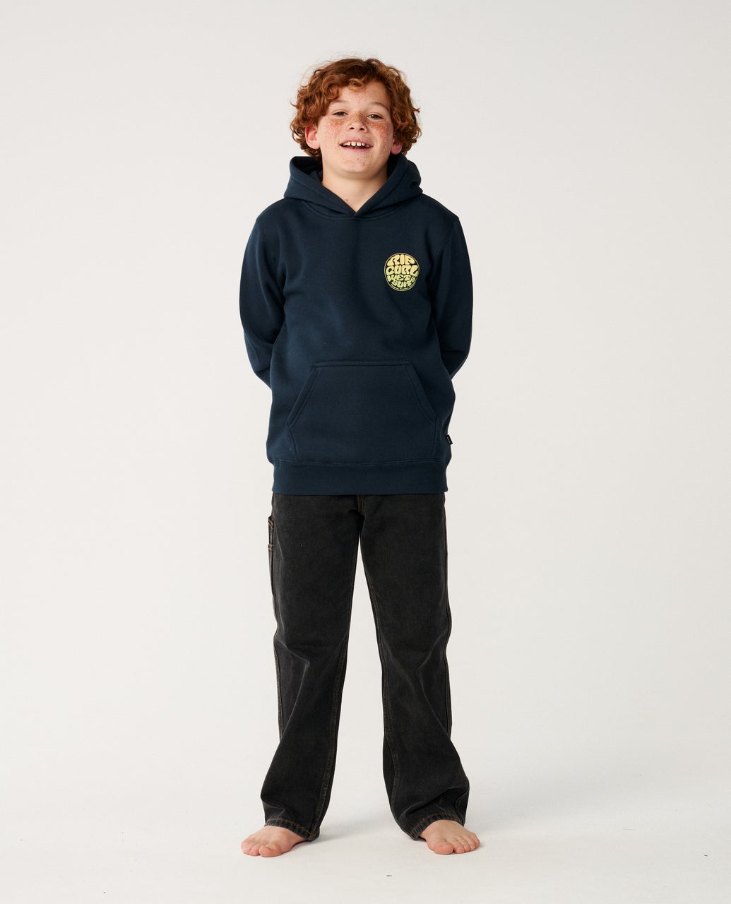Rip Curl Kids Wetsuit Icon Hoodie - Dark Navy