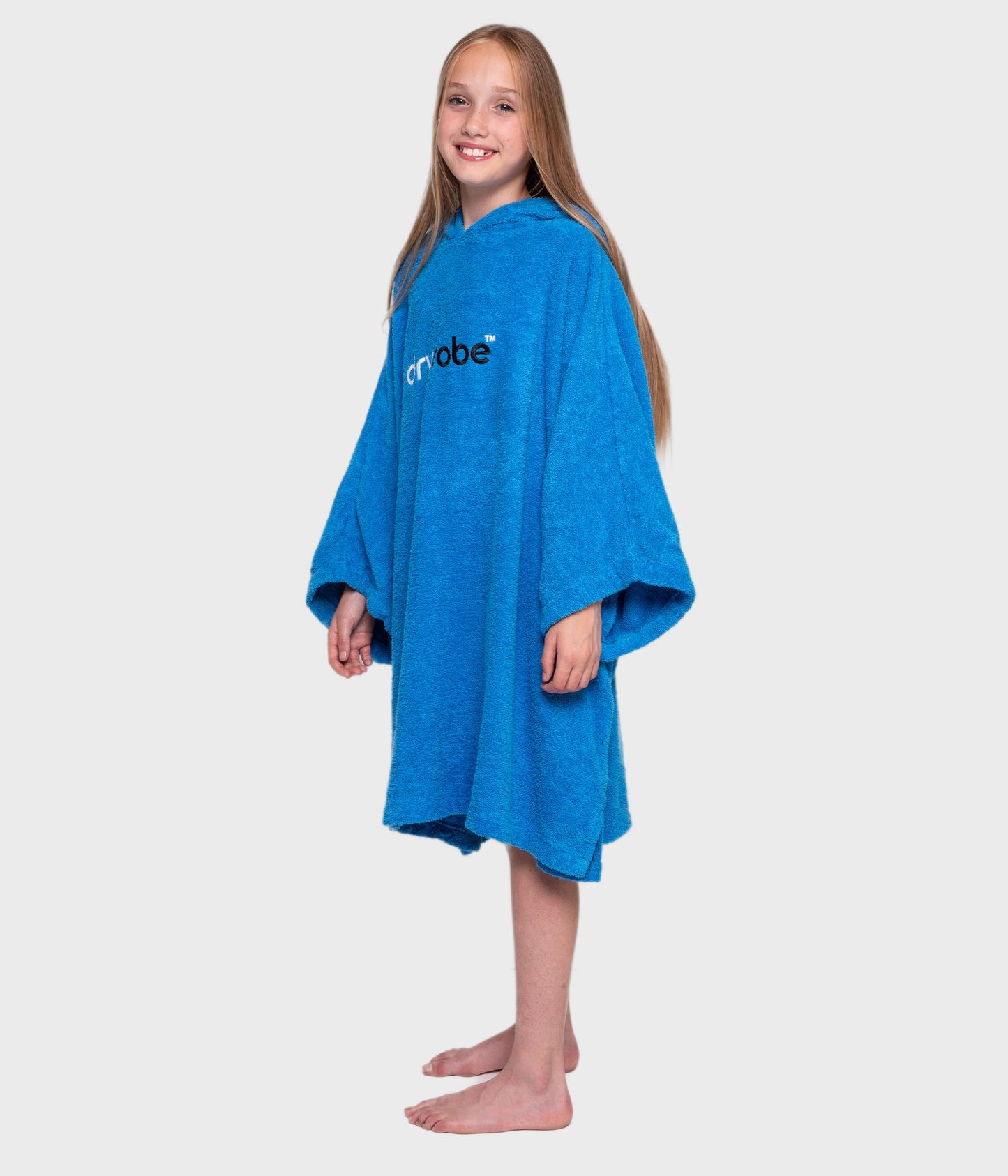 Dryrobe Kids Organic Towel dryrobe - Cobalt Blue