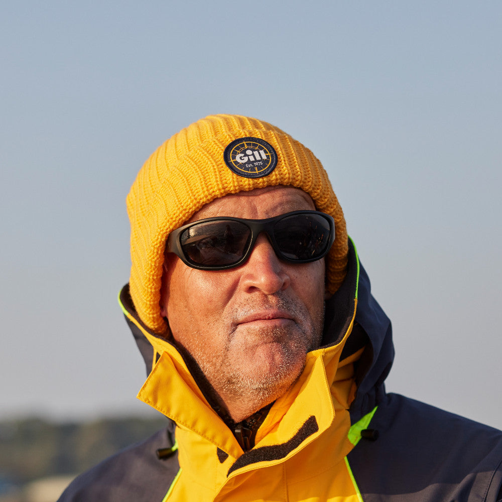 Gill Floating Knit Beanie - 50th Anniversary Goldfusion/Navy