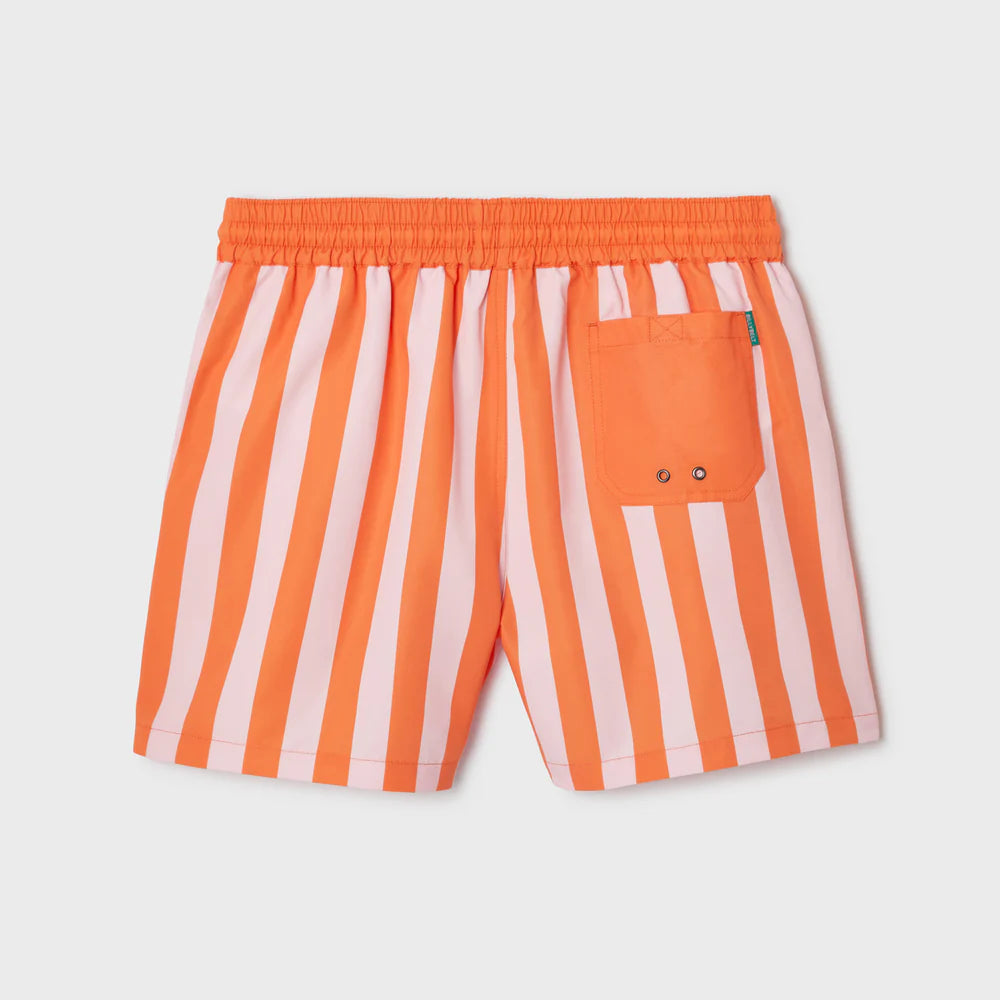 Billy Belt Swim Short - Sunset Splash