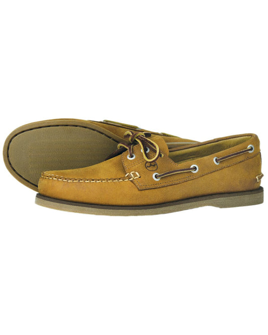 Orca Bay Newport Men's Premium Ocean Gold Deck Shoe - Sand