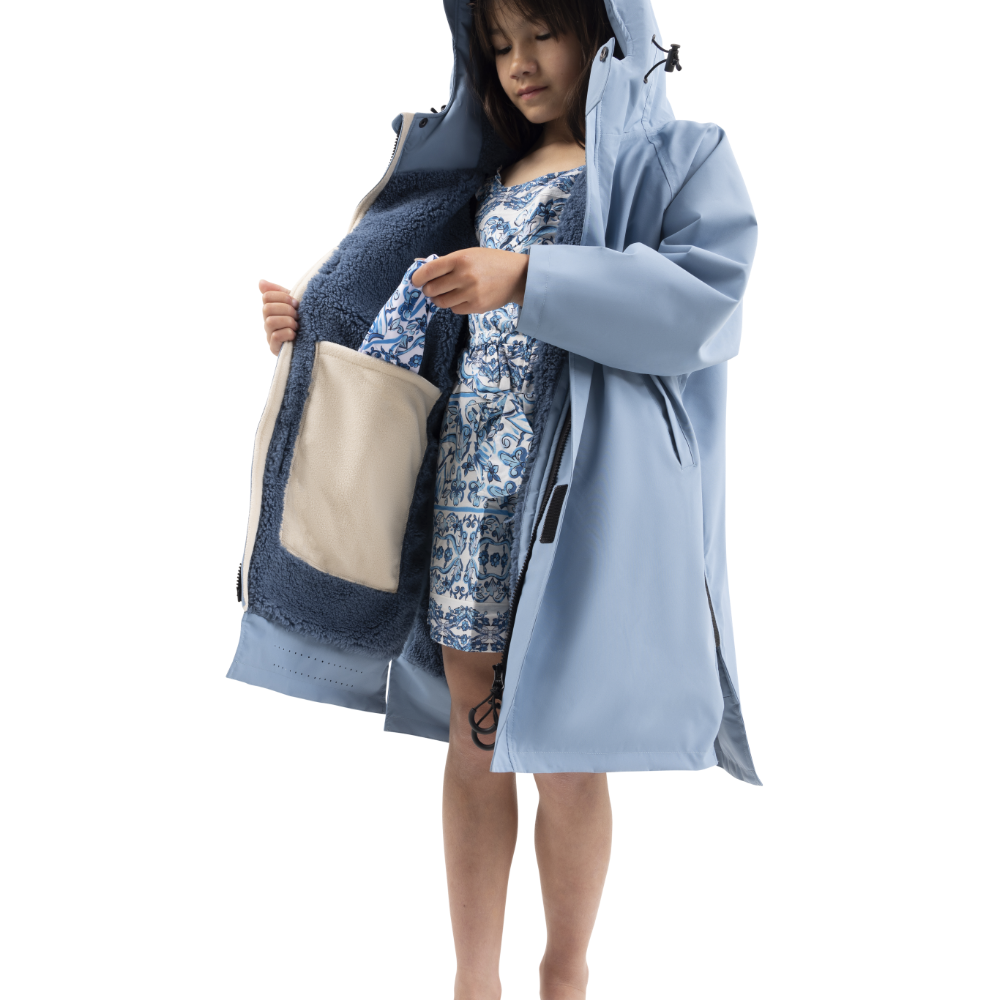 New! Red Paddle Co Kids Evo Pro Change Robe - Alpine Blue