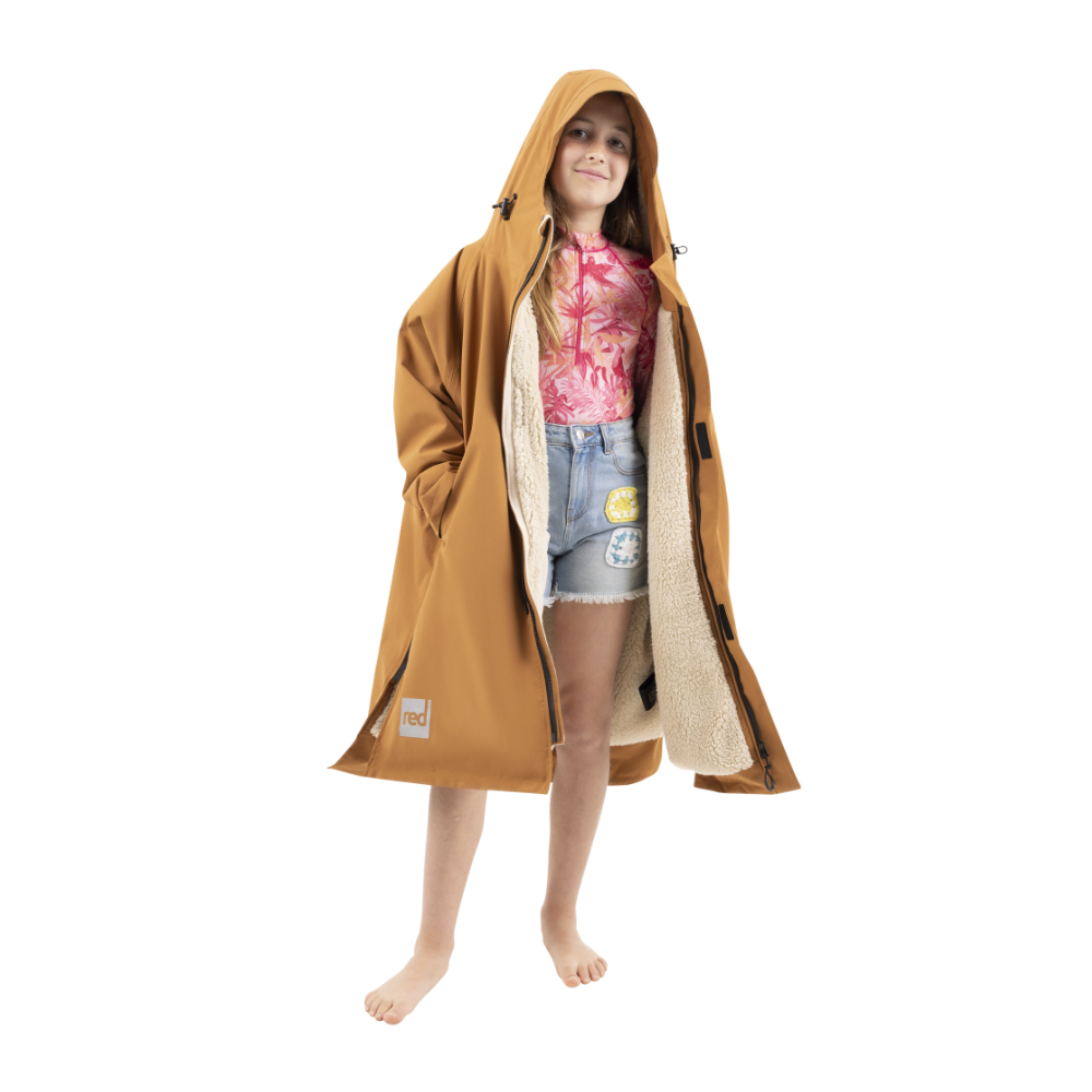 New! Red Paddle Co Kids Evo Pro Change Robe - Caramel
