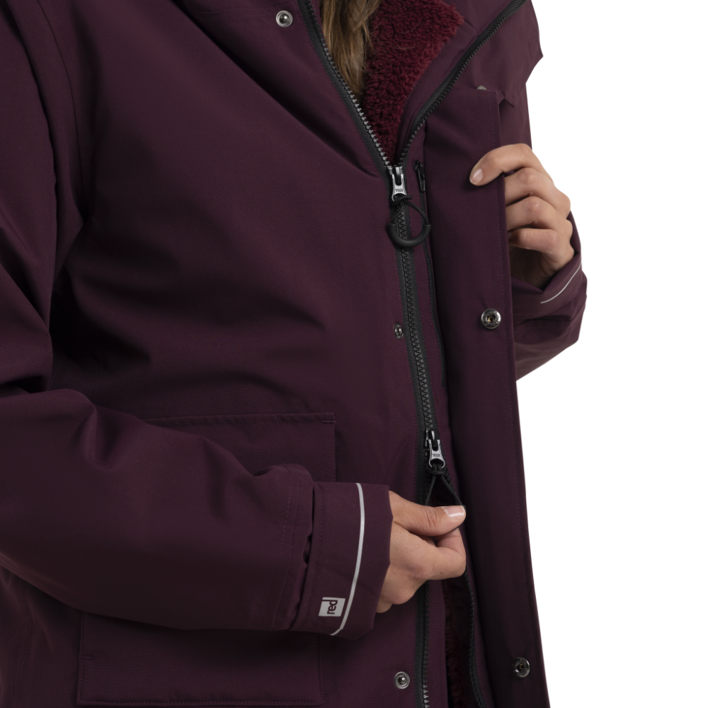 New! Red Paddle Co Evo Pro Slimline Parka - Rich Burgundy