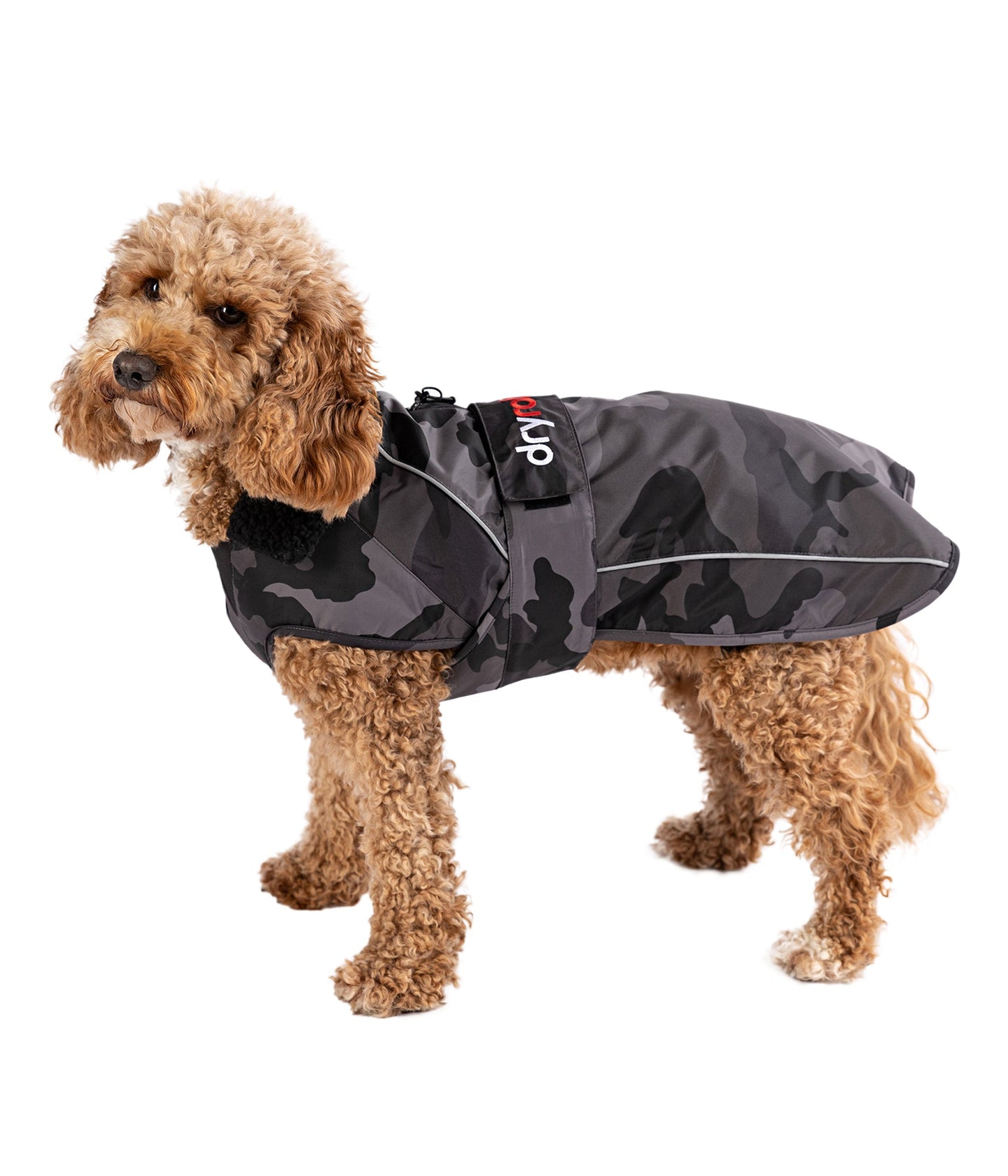 DryRobe Dog - Black Camo/Black