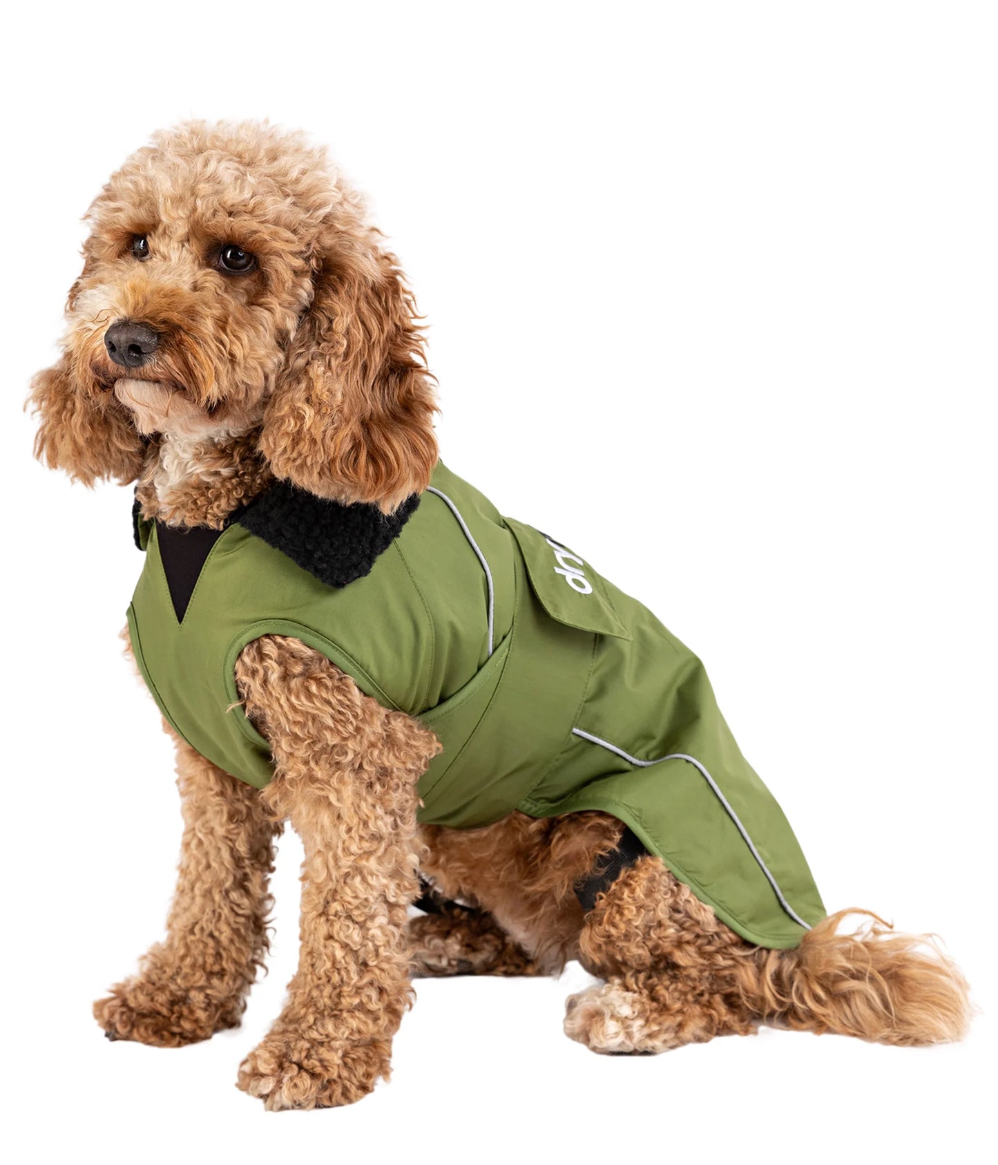 DryRobe Dog - Dark Green/Black