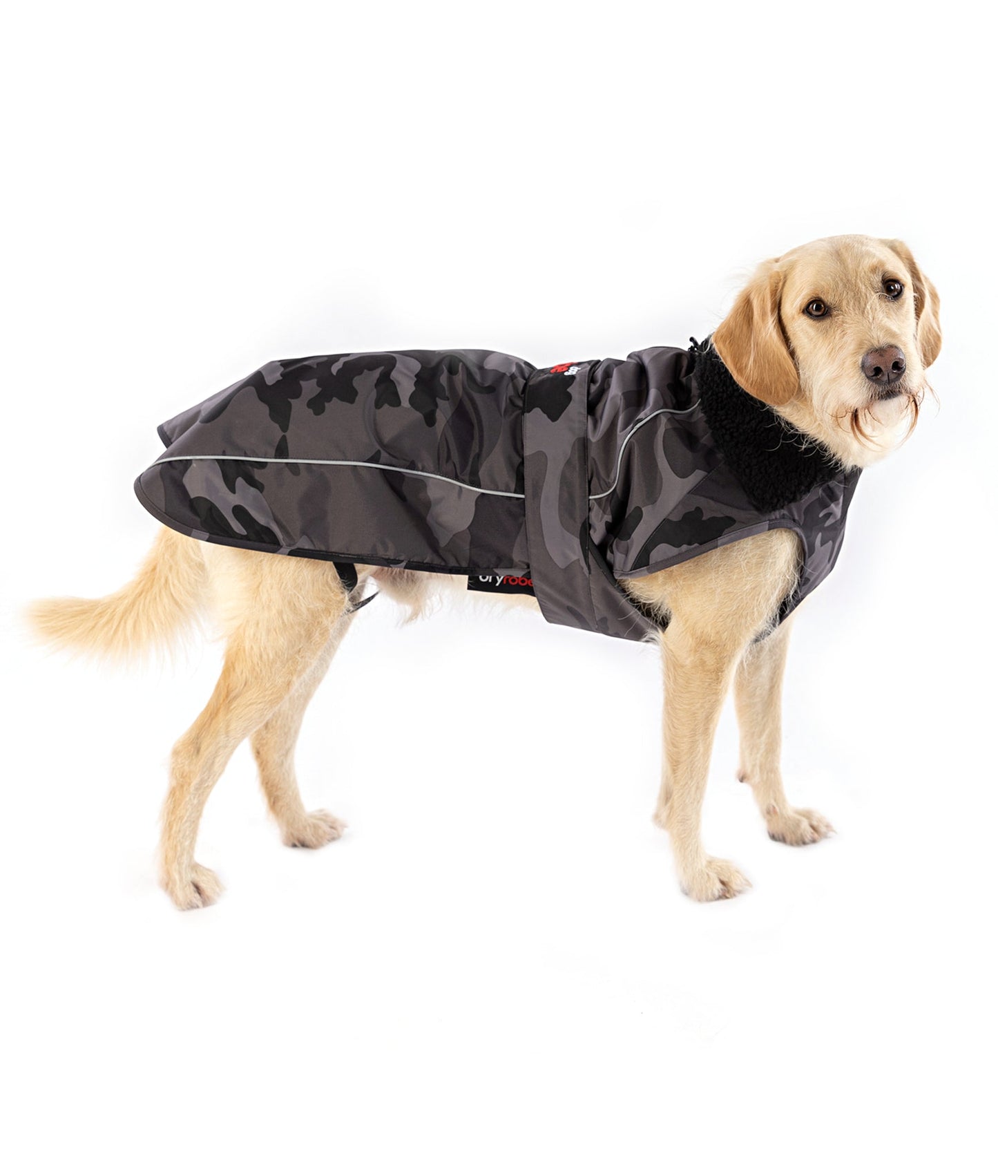 DryRobe Dog - Black Camo/Black