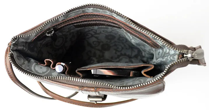 Orca Bay Ripley Flap Bag - Dark Brown