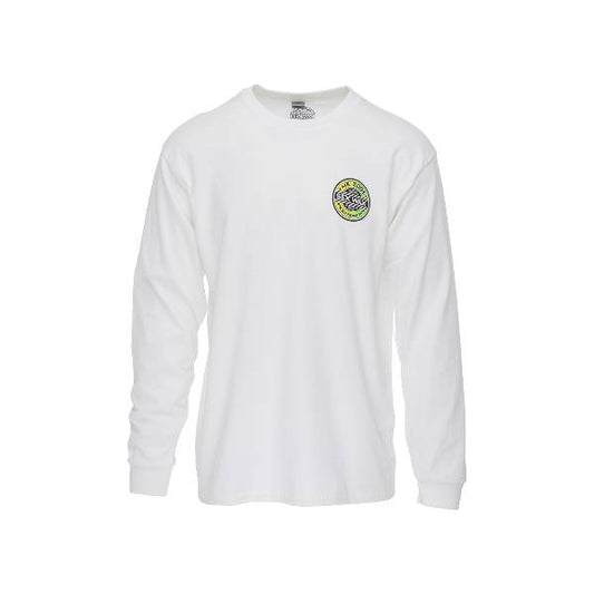Sex Wax Tee Long Sleeve The Fade - White