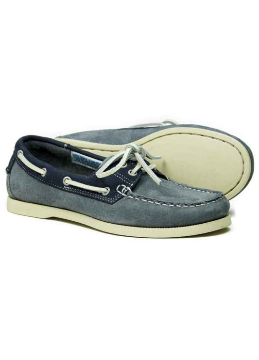 Orca Bay Sandusky Ladies Deck Shoe - Grey/Indigo
