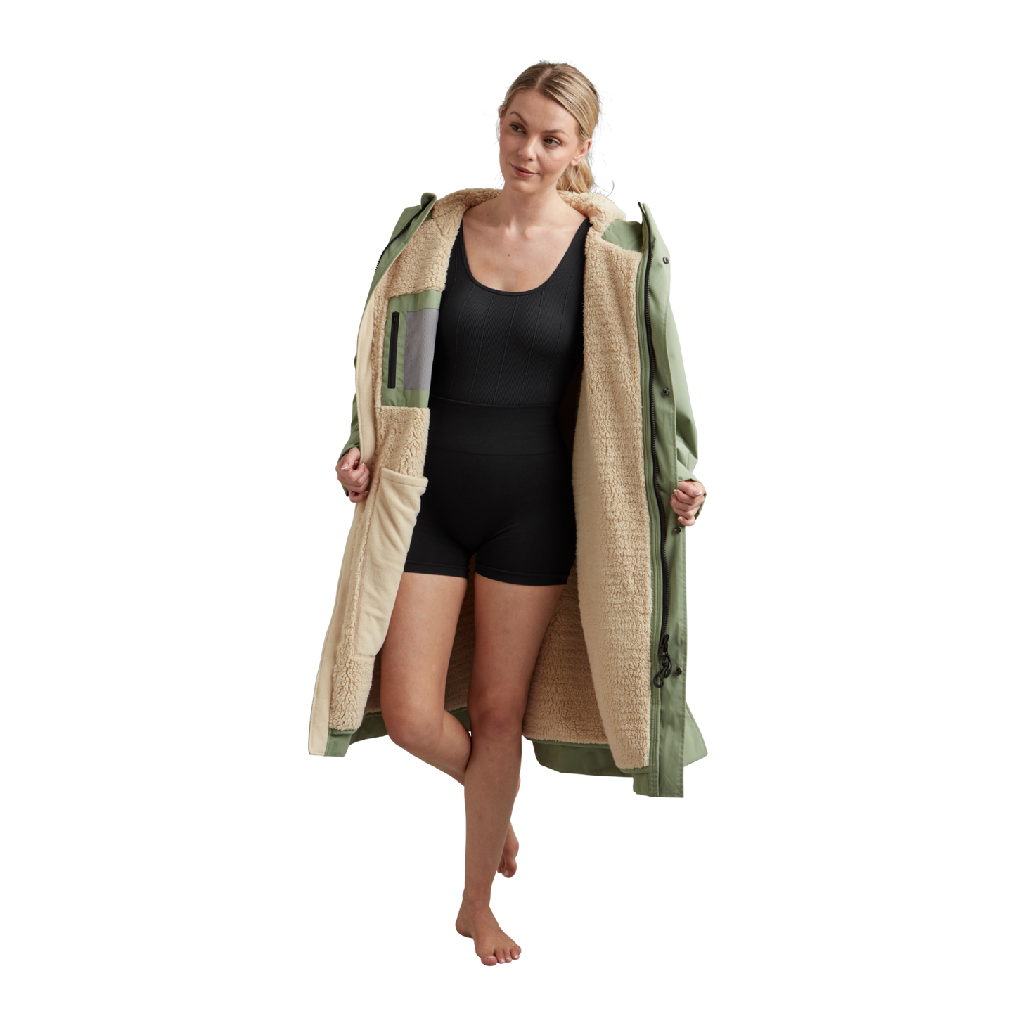 Red Paddle Co Evo Pro Change Robe - Sage Green