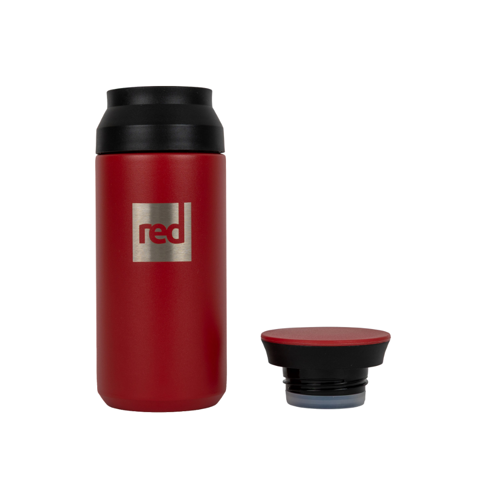Red Paddle Co 330ml Insulated Stainless Steel Adventure Flask - Siren Red