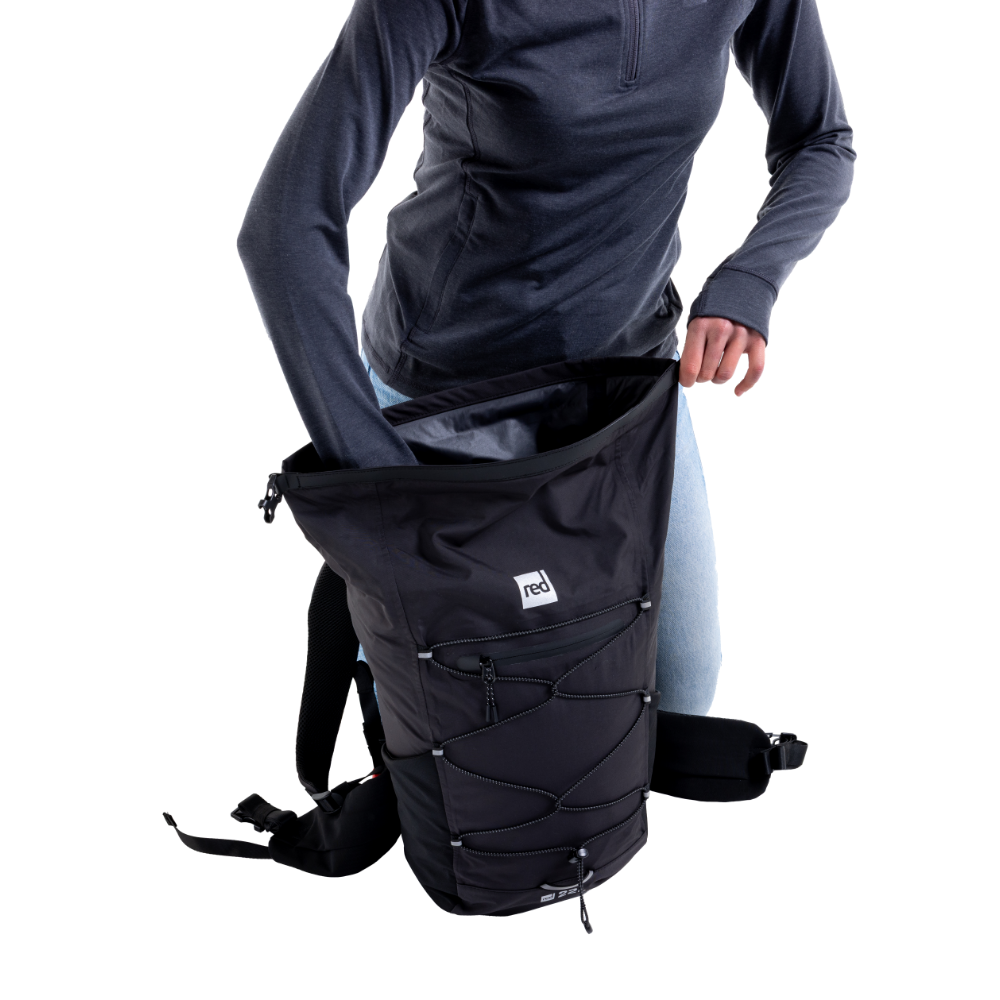 Red Paddle Co Lightweight Backpack 22L - Obsidian Black