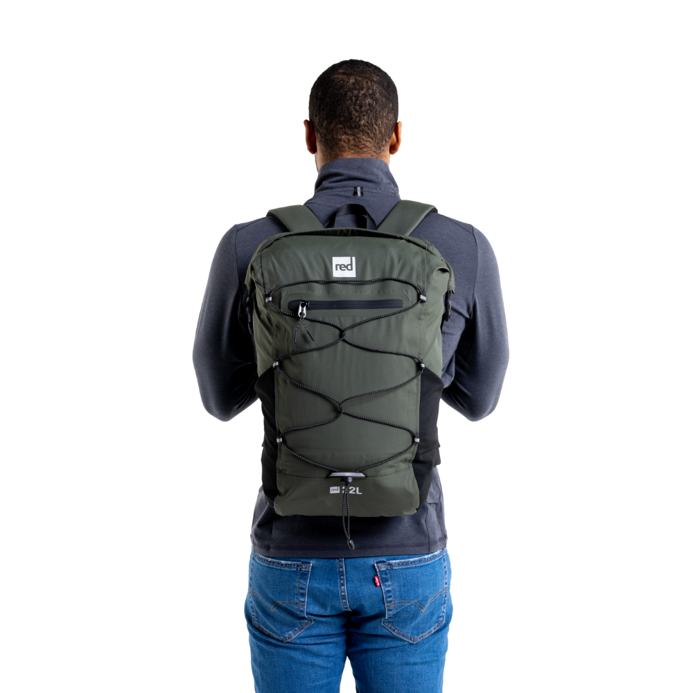 Red Paddle Co Lightweight Backpack 22L - Olive Green