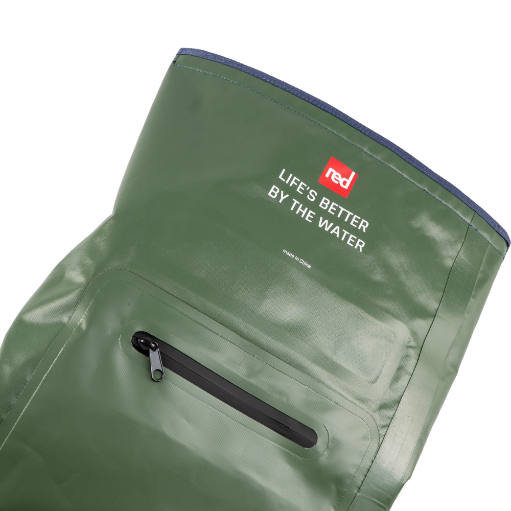 Red Paddle Co 30L Waterproof Roll Top Dry Bag - Forest Green