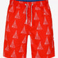 Pelle P Swim Bermuda Shorts - Print 3 Red
