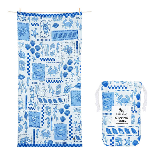 Dock & Bay Beach Towel - Grecian Shores