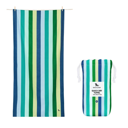 Dock & Bay Beach Towel - Cool Lagoon